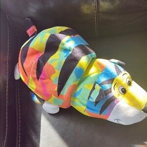 Colorful Plush Tiger Stuffed Animal